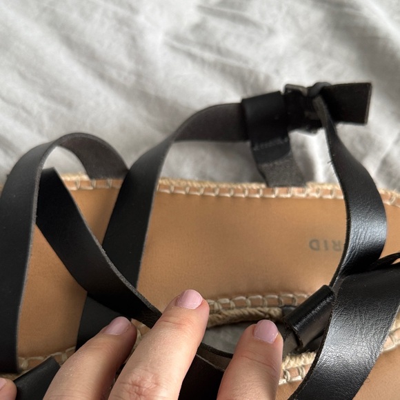 Torrid Black Strappy Sandals, 8.5W - Picture 3 of 7